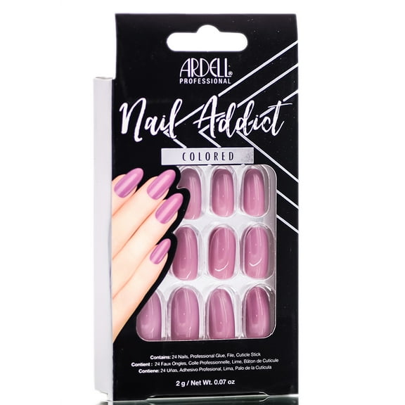 Ardell Nail Addict Colored Artificial Nail Set -