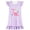 00-Light Purple1313, variant on WOYY Girls Nightgown Cute Dinosaur Ruffle Sleeve Sleep Dress Soft Nightdress, Sizes 3-10