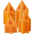 thumbnail image 1 of PEACNNG 50Pcs Pyramid Painting Stands Plastic Mini Cone Paint Stands Reusable Painting Triangle Stands Set High Strength Canvas Support Stands for Canvas Cabinet Doors Furniture, 1 of 8