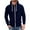 Navy, variant on TOWED22 Men's Zip Up Fleece Hoodie Lightweight Sweatshirt Long Sleeve Sports Hooded Jacket with Zipper Pockets(Black,L)