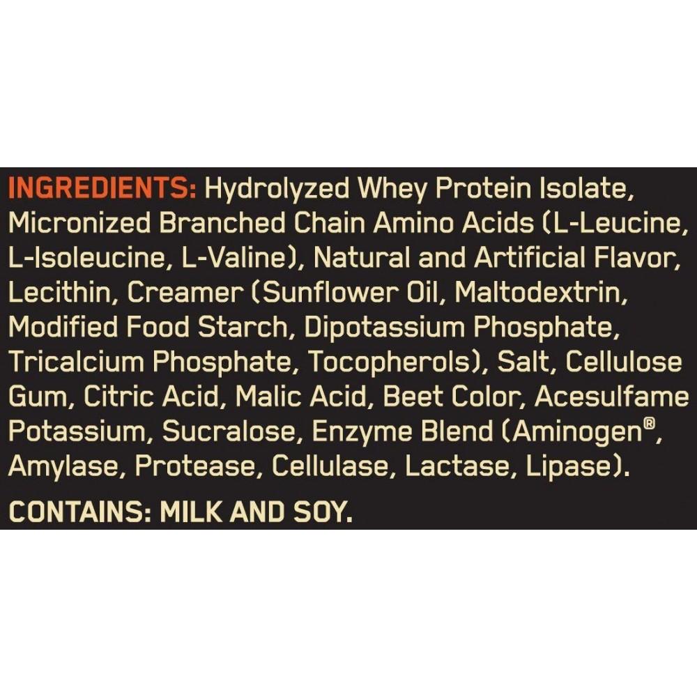 Optimum Nutrition Platinum Hydrowhey Protein Powder, Super Strawberry, 30g Protein, 3.5 Lb