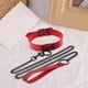 thumbnail image 4 of Mujeres Hombres O- Cuerda de Collar Gargantilla Cadena Juguetes Toque rojo, 4 of 8