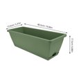 thumbnail image 2 of FENGGUIQU 1Ud Resin Plant Basin Con Reforzado Para Jardín Con Buena Permeabilidad Y Durabilidad, 2 of 8
