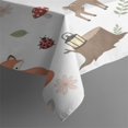 thumbnail image 3 of White Forest Fairy Pattern Rectangle Tablecloth 60"x84",Waterproof Polyester Rectangle Table Cloth, Wipeable Spillproof Polyester Tablecloth for Dining, Camping, Indoor and Outdoor, 3 of 5