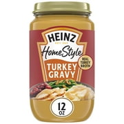 Heinz HomeStyle Turkey Gravy, 12 oz Jar