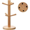 thumbnail image 2 of Portavasos de Madera Sincero Soporte Colgante para 6 Tazas Tipo Árbol, 2 of 5