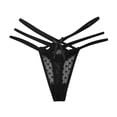 thumbnail image 4 of Summer Savings Clearance Thongs for Women Woman Mesh Sexy Beautiful Butt Panties Strap Panties G-Strings Thongs Underpants Women Underwear Thongs, 4 of 6