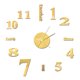 thumbnail image 1 of Irfora Reloj de pared DIY Reloj de pared con espejo sin marco Pegatinas de pared mudas grandes para decoraciones de la sala de estar Irfora Reloj de pared, 1 of 7