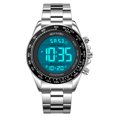 thumbnail image 5 of SKMEI Mens Digital Watch Waterproof Sports Military Watches Outdoor Chronograph Wrist Watches for Men with Dual Time/Alarm/LED Back Ligh, 5 of 6