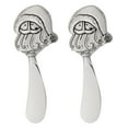 thumbnail image 2 of Supreme Housewares 753 2 Piece Santa Head Zinc Spreader Set of 2, 2 of 2
