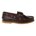 thumbnail image 2 of Sail Men' Premium Boat Shoes, Redwood, 11, 2 of 7