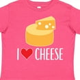 thumbnail image 4 of Inktastic I Love Cheese Funny Cheese Lover Boys or Girls Toddler T-Shirt, 4 of 5