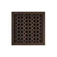 thumbnail image 3 of Cast Iron Floor Vent Register 13″ x 13″ with Damper – Heavy-Duty Tudor Mushroom Design, Handcrafted Rust-Free HVAC Duct Grille – Powder Coated Repaintable Air Vent Cover for Floors & Walls, 3 of 8
