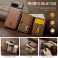 thumbnail image 4 of Allytechgroup Wallet Case for Google Pixel 9 / 9 Pro, PU Leather Wallet Case with Detachable Cards Holder Kickstand Support Wireless Charging Shockproof Protective Bumper for Women Men, Brown, 4 of 11