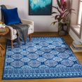 thumbnail image 2 of Cesar CEG-2341 5'3" x 7' Rug in Bright Blue/Navy, 2 of 6