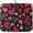 Love Heart, variant on Happy Valentine''s Day Black Dish Drying Mat for Kitchen Counter,Pink Love Heart Drying Mat 16 x 18 Inch with High Absorbent Microfiber Drainer Mat for Coffee Bar