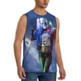 thumbnail image 2 of Harley Quinn Squad Men's Tank Top Lightweight Summer Sleeveless Tee Shirt Muscle Tank Tops Workout T-Shirts Casual Athletic Undershirts, 2 of 7