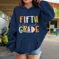 thumbnail image 2 of Ruyang Girls 5th Grade First Day of School Hoodies Boys Back to School Hoodie Long Sleeve Cute Preppy Hooded Sweatshirts, 2 of 7