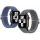 thumbnail image 1 of Watch Bands Compatible with Apple Watch Straps 38MM 40MM 41MM, Solo Loop Elastic Braided Sport Adjustable 8/SE/7/6/5/4/3/2/1 -2 Packs, 1 of 3