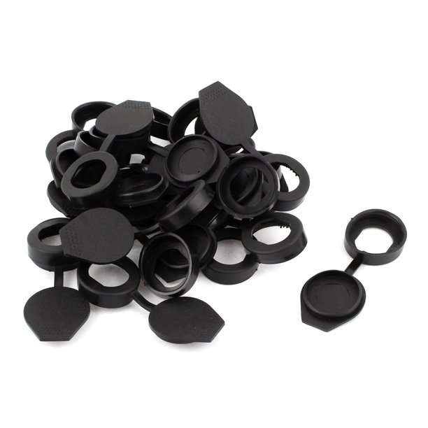 20 PCS Black Rubber Key Panel Cam Lock Dust Waterproof Cover Walmart