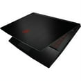 thumbnail image 2 of MSI GF63 11UC 270 Thin - Intel Core i5 11400H / 2.7 GHz - Win 11 Home - GF RTX 3050 - 8 GB RAM - 256 GB SSD NVMe - 15.6" 1920 x 1080 (Full HD) @ 144 Hz - Wi-Fi 6 - black, 2 of 10