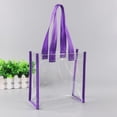 thumbnail image 2 of Stadium Approved Clear Tote Bags 12 x 12 x 6 Inch Large Clear Plastic Tote Bag with Handles for Work Sports, 2 of 3