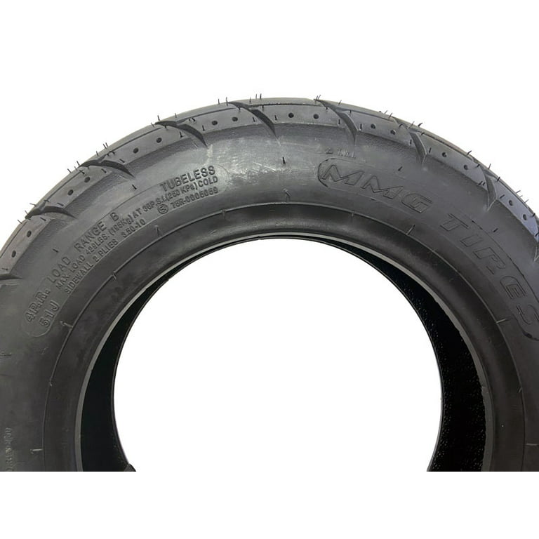 Scooter tire 3.50-10 TL - tubeless Boss Tire BL-319 8-layer - www