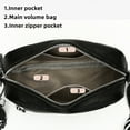 thumbnail image 6 of Kabuer Small Crossbody Bag for Women Handbags Shoulder Bag with Strap, Genuine Leather, Black, 6 of 8