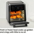 Chefman ExacTemp 12 Quart 5in1 Air Fryer with Integrated Smart