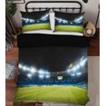 thumbnail image 1 of 3D Rome Football Field Spectator Seats Lamplight Quilt Cover Set Bedding Set, 1 of 3