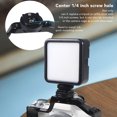 thumbnail image 3 of Cold Shoe Mount Adapter, 1/4in Cold Shoe Mount Adapter Durable Double Sided Switch 1/4 in Screw Hole  for Camera Cage, 3 of 8