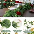 thumbnail image 2 of Artificial Norfolk Pine Garlands, Real Touch Winter Pine Garland, Green Artificial Greenery Garland for Table, Mantle, Wall, Indoor, Outdoor Christmas Decorations, 2 of 9