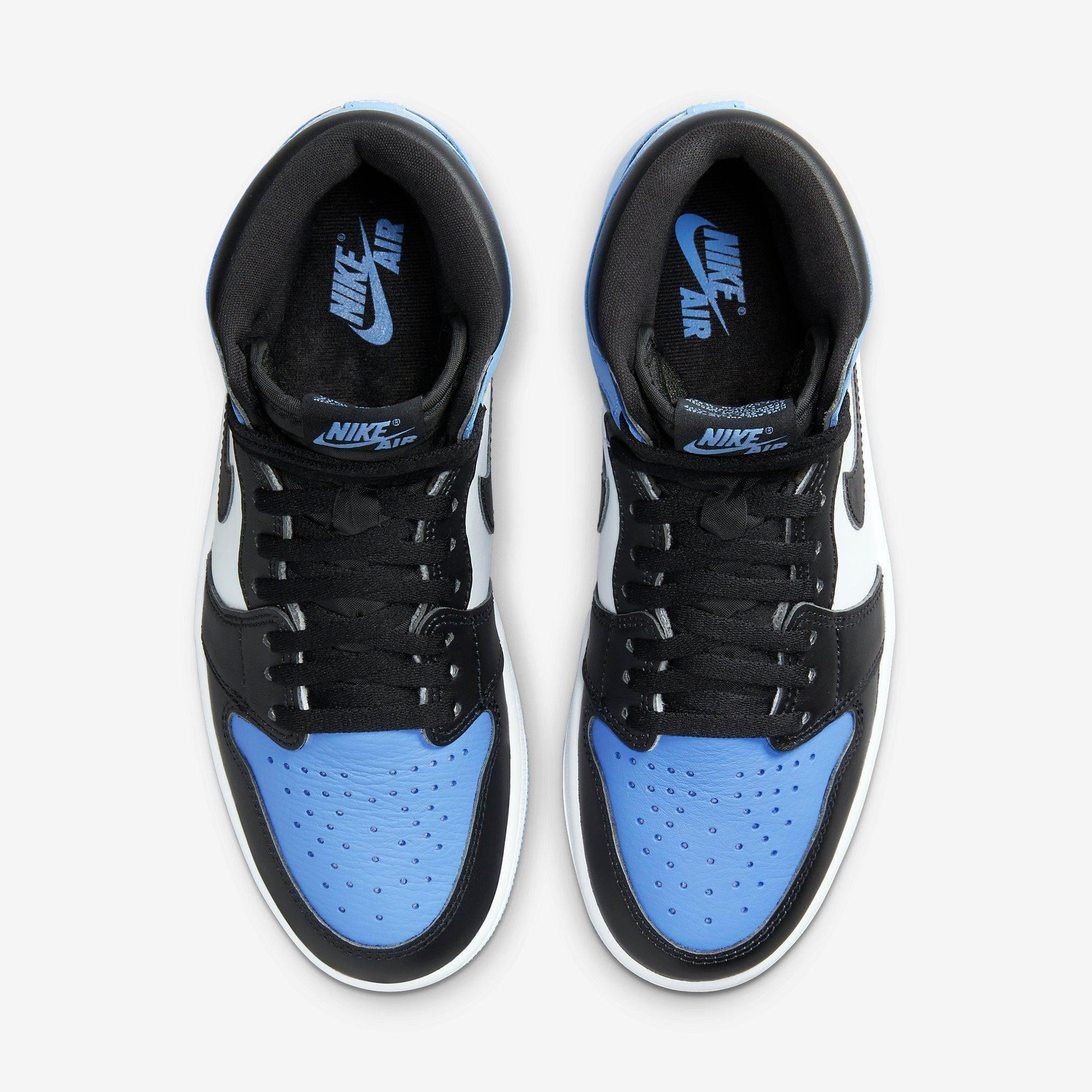 Men's) Air Jordan 1 Retro High OG 'UNC / University Blue Toe