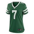 thumbnail image 2 of Women's Nike Justin Fields Legacy Green New York Jets Game Jersey, 2 of 7
