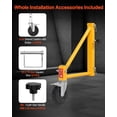 thumbnail image 3 of VEVOR 4-Pack Scaffold Outriggers, 1000 lbs Total Load Capacity Baker-Style Scaffolding Accessory with Swivel Casters, Carbon Steel Scaffold Wheel System with Rust Proof Galvanized Surface, Yellow, 3 of 9