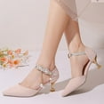 thumbnail image 3 of Kids High heels Sandals for Girls | Pointed and wrapped head Shoes | Summer Party Dress Shoes, 3 of 10