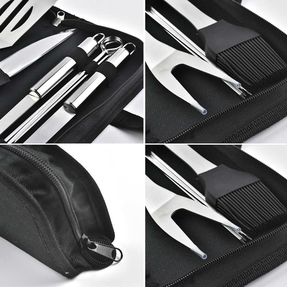 COWIN 9-Piece Stainless Steel Grill Tool Set photo 5