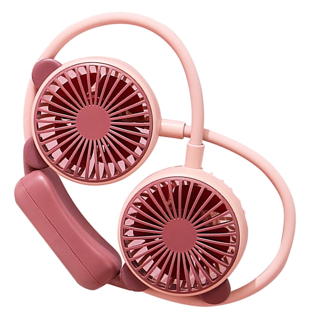Ventilador de cuello portátil Jadeshay plegable compacto y ligero ABS