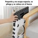 thumbnail image 5 of 2 Taburetes plegable, silla plegable de pl&aacute;stico port&aacute;til para uso dom&eacute;stico, taburete plegable con asa de transporte, reposapi&eacute;s resistente y duradero para, 5 of 9