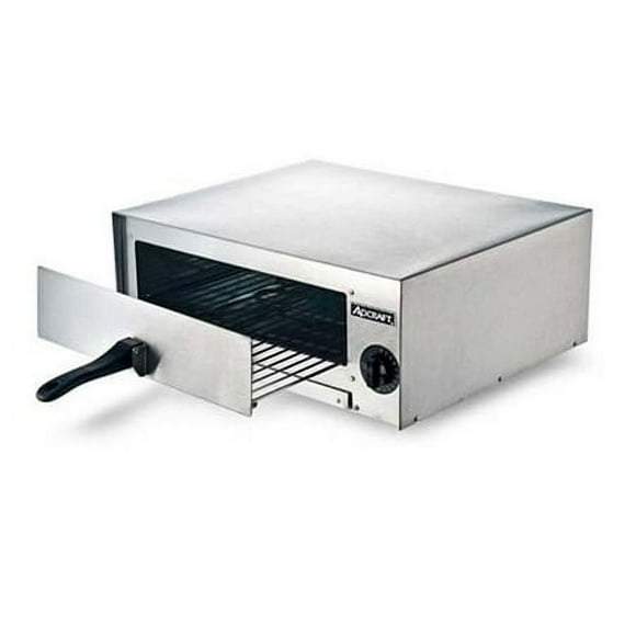Adcraft cK-2 countertop PizzaSnack Electric Oven, Stainless Steel, 1450-Watts, 120v