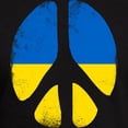 thumbnail image 3 of CafePress - Peace In Ukraine T Shirt - Men's Fitted T-Shirt, 3 of 4