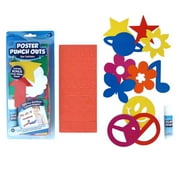 Poster Punch Outs - Shapes W/gluestick