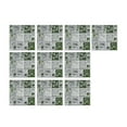 thumbnail image 2 of Affordablo 2025 Renter Friendly Tile Peel And Stick Clearance 10pc 3D Crystal Tile Stickers DIY Waterproof Self-Adhesive Wall Stickers 4inch, 2 of 7