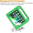 thumbnail image 5 of AVAWO Kids Case for iPad 9.7 2018/2017 & iPad Air 2 - [Built-in Screen Protector][Light Weight Handle] Shockproof Stand Case for iPad 9.7 inch 2018(6th Generation) / 2017(5th Gen) - Green, 5 of 11