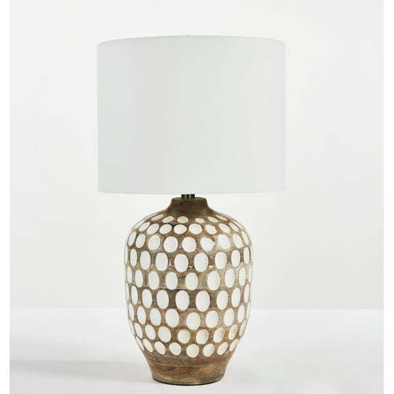 SAFAVIEH Oriole 24 in. Artistic Table Lamp, Natural