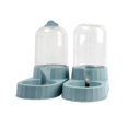 thumbnail image 2 of Automatic Pet Feeder Cats Feeder Container, Feeding Station Detachable Food Dispenser, Pet Bowl for Kitten, Kitty Animals Dogs Cats Household blue, 2 of 9