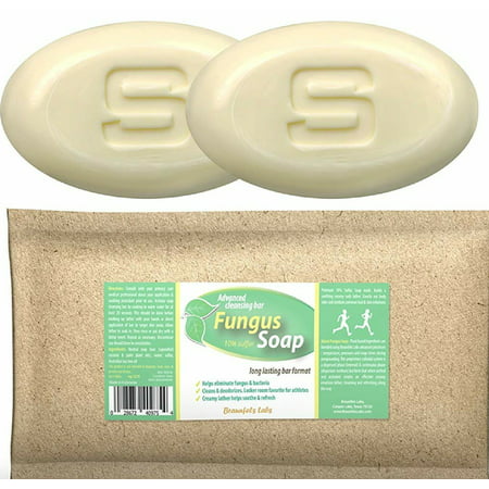 Tinea Versicolor Soap - 2 Pack - Anti-fungal 10% (Best Remedy For Tinea Versicolor)