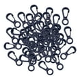 thumbnail image 1 of 50 ganchos elásticos para colgar cortinas de ducha, accesorios de baño 8 Forma Pequeña, 1 of 8