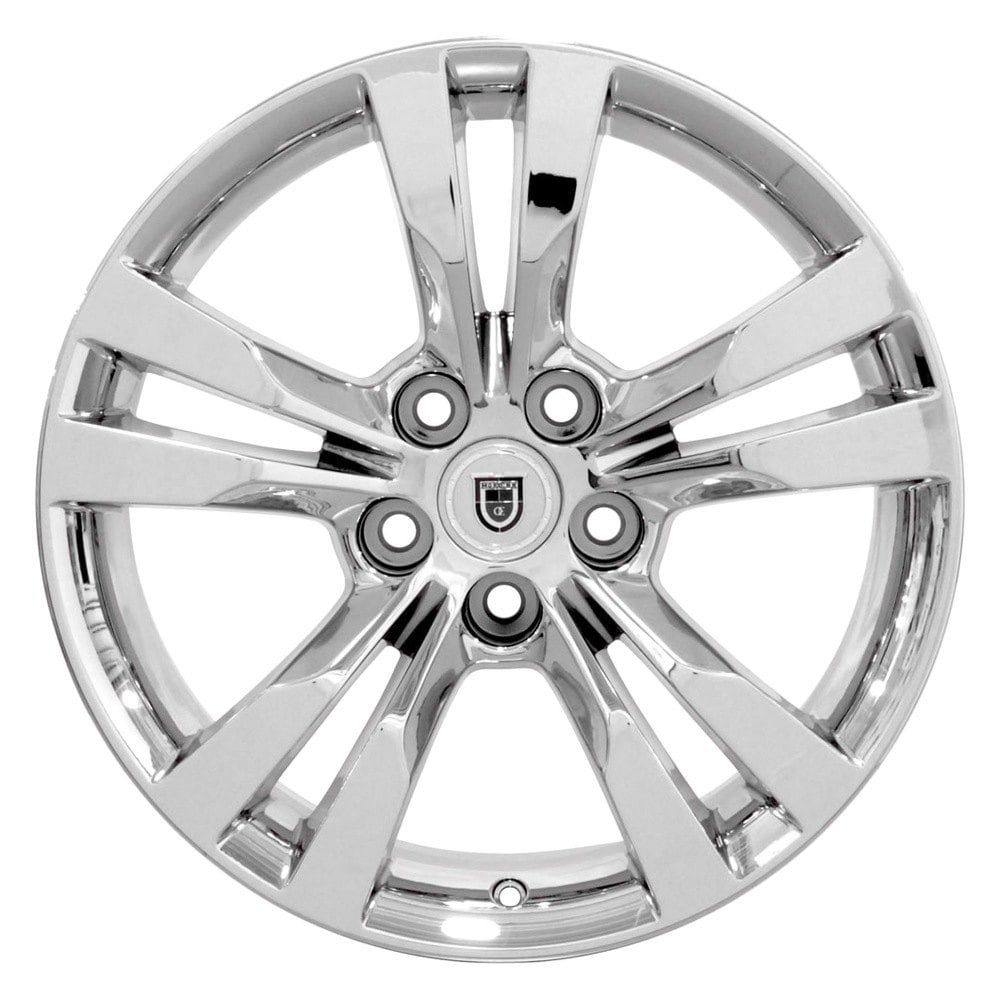Partsynergy Replacement For 18 Rim Fits 2008-2013 Cadillac CTS Chrome 18x8.5 Aluminum Wheel