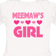 thumbnail image 4 of Inktastic Meemaw Girl Granddaughter Girls Long Sleeve Baby Bodysuit, 4 of 5